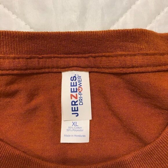 2022 Jerzees Monumental Staff rust brown T shirt XL - Picture 3 of 3